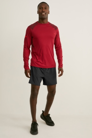 C&A Active Flex Lycra® Shorts Herr Svarta | WAZVO-3597