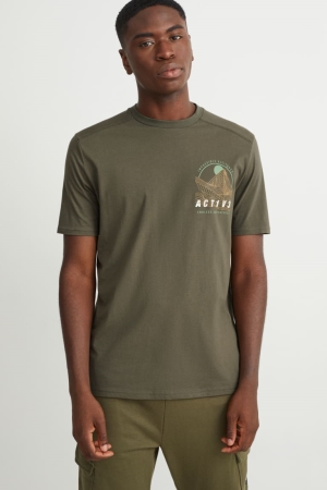 C&A Active Vandring Blast Herr Khaki | FSOGX-6942