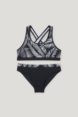 C&A Bikini Lycra® Xtra Life™ 2 Piece Badkläder Tjej Svarta | CVPUW-0274