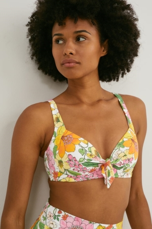 C&A Bikini Vadderad Non-wired Lycra® Xtra Life™ Badkläder Dam Multicoloured | GNVSY-2196