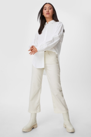 C&A Breda Leg Jeans Dam Vita | WQTVE-6438