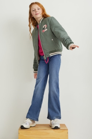 C&A Breda Leg Jeans Tjej Blå Ljusblå | FRNHB-8731