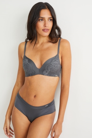 C&A Briefs Underkläder Dam Mörkgrå | PLKGE-0536