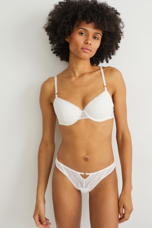 C&A Briefs Underkläder Dam Vita | WQNYK-5682