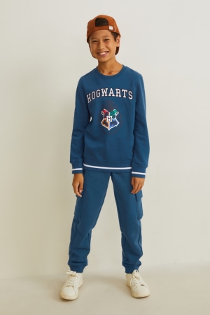 C&A Cargo Joggers Långbyxor Pojke Blå | YPXQC-3409