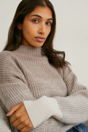 C&A Cashmere Jumpers Dam Pearl | KAWCV-8931