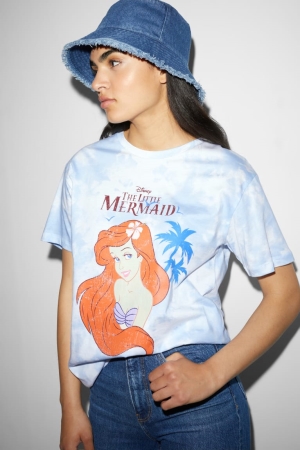 C&A ClockhouseAriel T-shirt Dam Ljusblå | UAOKP-6851