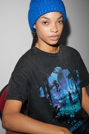 C&A ClockhouseAvatar T-shirt Dam Mörkgrå | BRKPH-9842