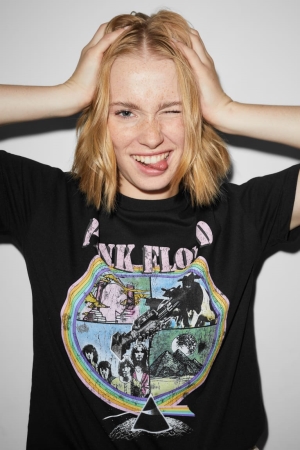 C&A ClockhousePink Floyd T-shirt Dam Svarta | WFXOL-8931