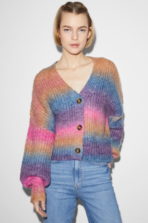 C&A Clockhouse Cardigan Dam Multicoloured | YAVKQ-3490