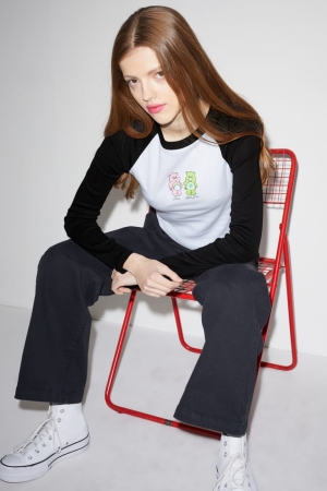 C&A Clockhouse Cropped Long Sleeve Care Bears Blast Dam Vita | KRJZM-4927
