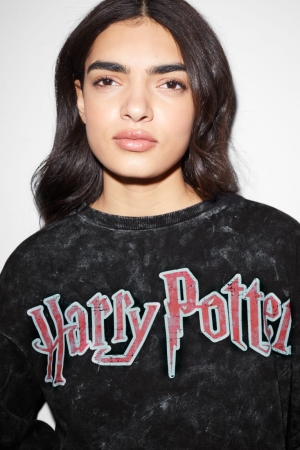C&A Clockhouse Harry Potter Tröjor Dam Svarta | SXUKZ-2396