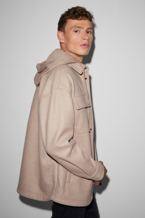 C&A Clockhouse Jacka Herr Beige | LZUVB-1586