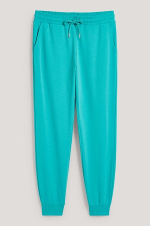 C&A Clockhouse Joggers Långbyxor Dam Turkos | UPEAI-5483