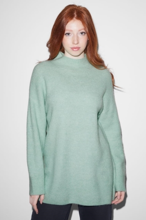 C&A Clockhouse Jumpers Dam Mintgröna Gröna | MOYDL-9280