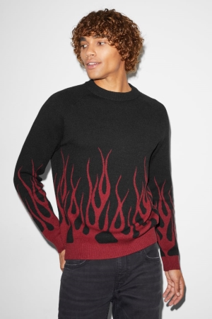 C&A Clockhouse Jumpers Herr Svarta | CHOTD-8491