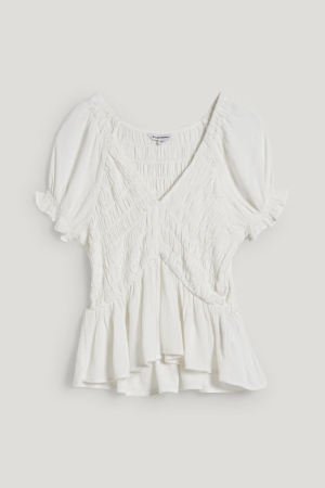 C&A Clockhouse Livaeco™ Fibres Blusar Dam Vita | DNJFU-3152
