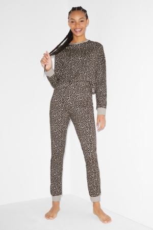 C&A Clockhouse Pyjama Bottoms Långbyxor Dam Ljusbeige | RXVTG-4087