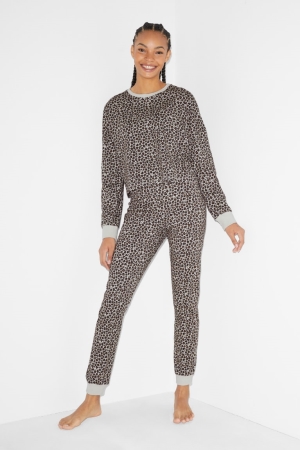 C&A Clockhouse Pyjama Patterned Blast Dam Bruna Beige | LEPQC-4763