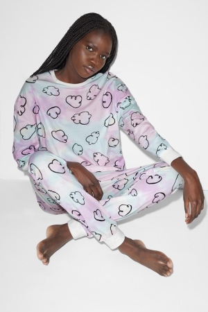 C&A Clockhouse Pyjamahose Gemustert Nattkläder Dam Multicoloured | ZYLTW-5403