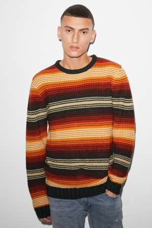 C&A Clockhouse Randig Jumpers Herr Multicoloured | LHOEC-2748