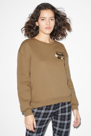 C&A Clockhouse Smileyworld® Tröjor Dam Beige | RHSWI-1254