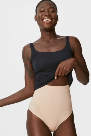 C&A Control Briefs Underkläder Dam Beige | JLHMQ-0182