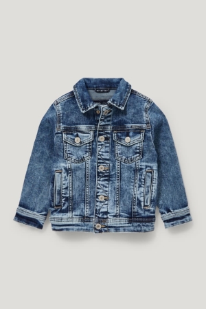 C&A Denim Jacka Tjej Blå | ASIHQ-5392