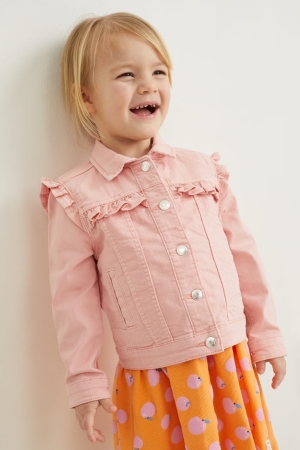 C&A Denim Jacka Tjej Rosa | PYDXO-0542