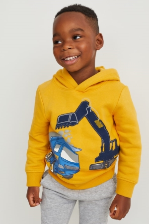 C&A Digger Hoodie Tjej Gula | GTXQP-7856