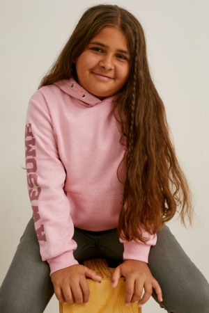 C&A Extended Sizes Multipack Of 2 Hoodie Tjej Beige | QFBVI-4216