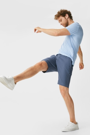 C&A Flex Coolmax® Ecomade Shorts Herr Blå | MCHEX-6427