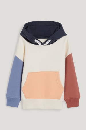 C&A Genderneutral Hoodie Tjej Creme | DPOZX-3260