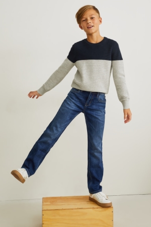 C&A Hetero Jog Denim Jeans Pojke Blå | TYVNR-9304