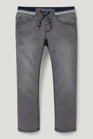 C&A Hetero Thermal Jeans Pojke Grå | CAWKP-5296