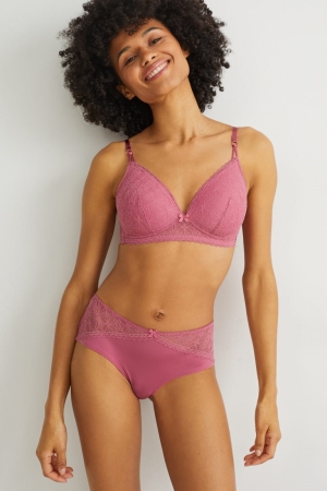 C&A Hipster Briefs Lycra® Underkläder Dam Rosa | QCFNI-3719