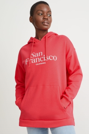 C&A Hoodie Dam Rosa | RJVUT-3152