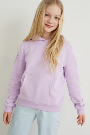 C&A Hoodie Tjej Ljuslila | TJLCG-0185