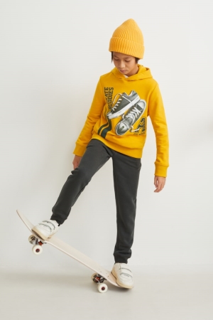 C&A Hoodie Tjej Ljusorange | SCHKB-8396