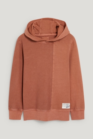 C&A Hoodie Tjej Mörkorange | TJZBO-1634