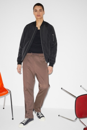 C&A Joggers Långbyxor Herr Bruna | LSOWQ-4936