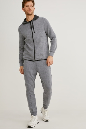 C&A Joggers Långbyxor Herr Grå | BSGDZ-0975