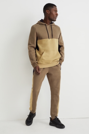C&A Joggers Långbyxor Herr Gröna | XUVIE-7196