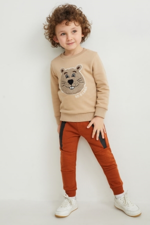 C&A Joggers Långbyxor Pojke Bruna | BQJNS-7408