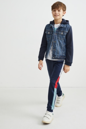 C&A Joggers Långbyxor Pojke Mörkblå | MECUK-7423