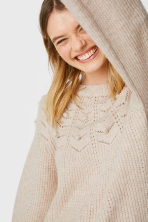 C&A Jumpers Dam Beige | HKWGC-1938