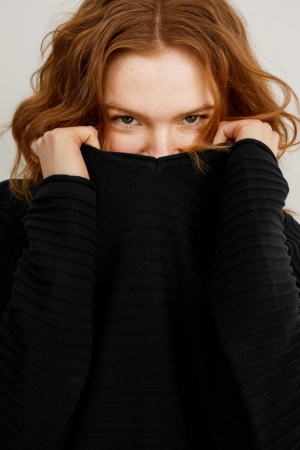 C&A Jumpers Dam Svarta | HFAZI-7924