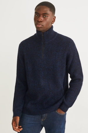 C&A Jumpers Herr Mörkblå | CGLNE-4205