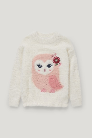 C&A Jumpers Tjej Vita | PRXSA-6094