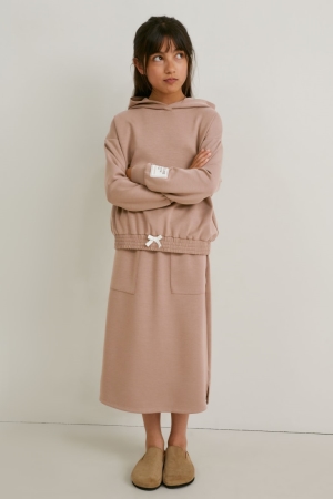 C&A Kjolar Tjej Ljusbruna | PLUNS-7043